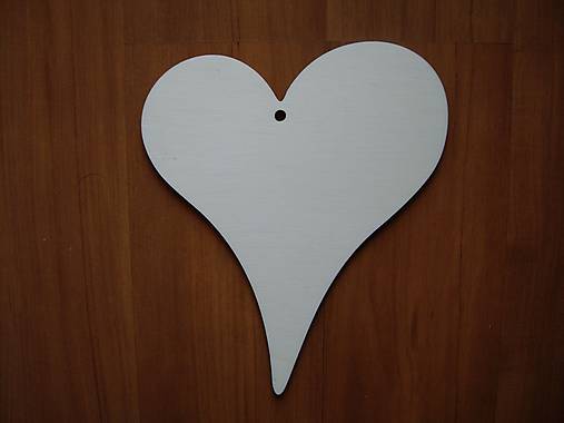 Polotovary - Srdce z dreva 18x15 cm - 6561613_