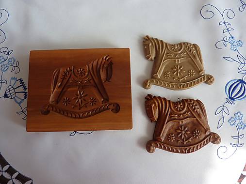 Nádoby - Forma na medovník koník otisk 10x8cm - 6564513_