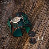 Sady šperkov - Vintage Love - sada hodiniek a náušníc - 6574993_