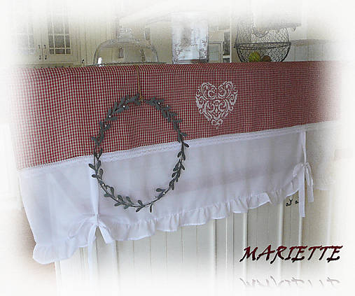 Úžitkový textil - Roletka...lněná kostička š.150xd.60cm - 6580239_