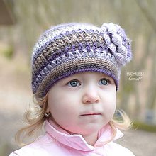 Detské čiapky - Prechodná melírovaná - 6587001_
