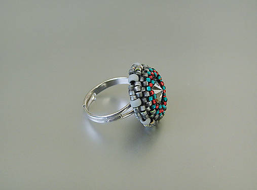 Prstene - Prsteň so Swarovski krištáľom - Crystal Silver Night - 6603735_