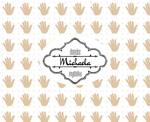 Materiál ručne robený - Pečiatka pre handmade predajcov 10m - 6611039_