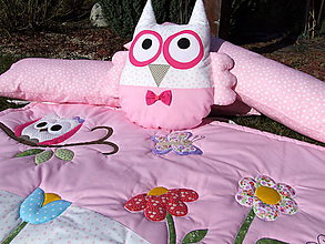 Detský textil - Ružová súprava pre dievčatko - 6611785_
