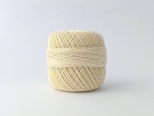 Galantéria - Kordonet 30 krémová - 6616586_