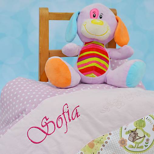 Detský textil - Zvieratká s menom - 6620938_