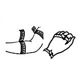Rukavice - Spoločenské čierné dámske rukavice, návleky na ruky 04E - 6629424_
