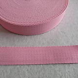 Galantéria - Popruh POP 30 mm svetle ružový - 6642353_