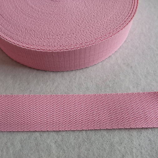 Popruh POP 30 mm svetle ružový