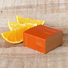 Telová kozmetika - Pomaranč & eukalyptus - masážna kocka 50g - 6649805_