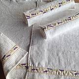 Úžitkový textil - Uteráčiky obojstranné -Levanduľové- - 6657518_