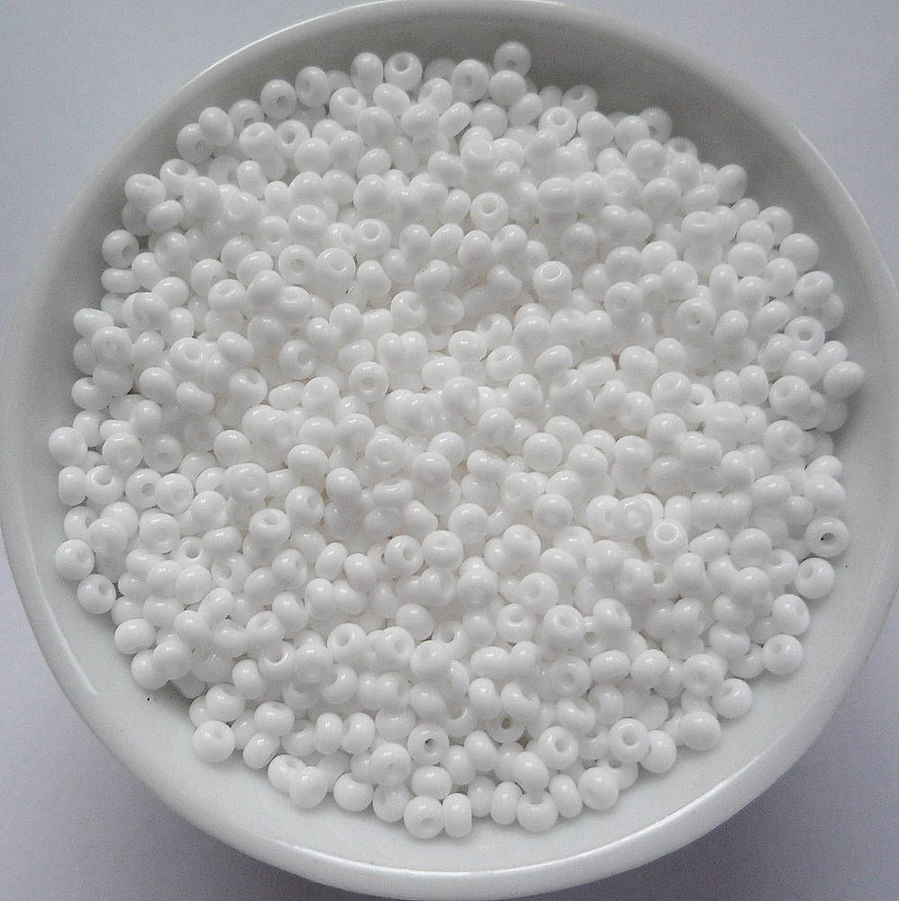 Rokajl 10/0 PRECIOSA 2,3mm-10g (biela)