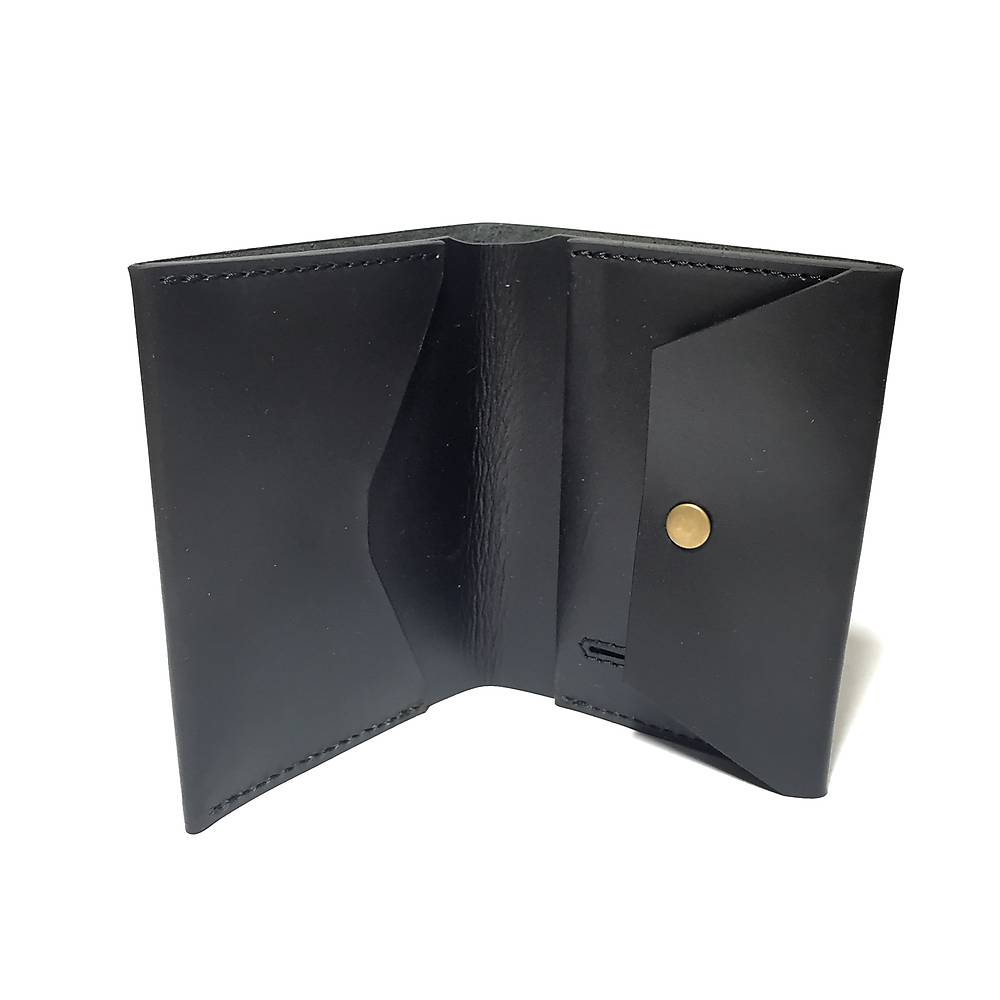 Pánska kožená peňaženka SLIM (čierna)