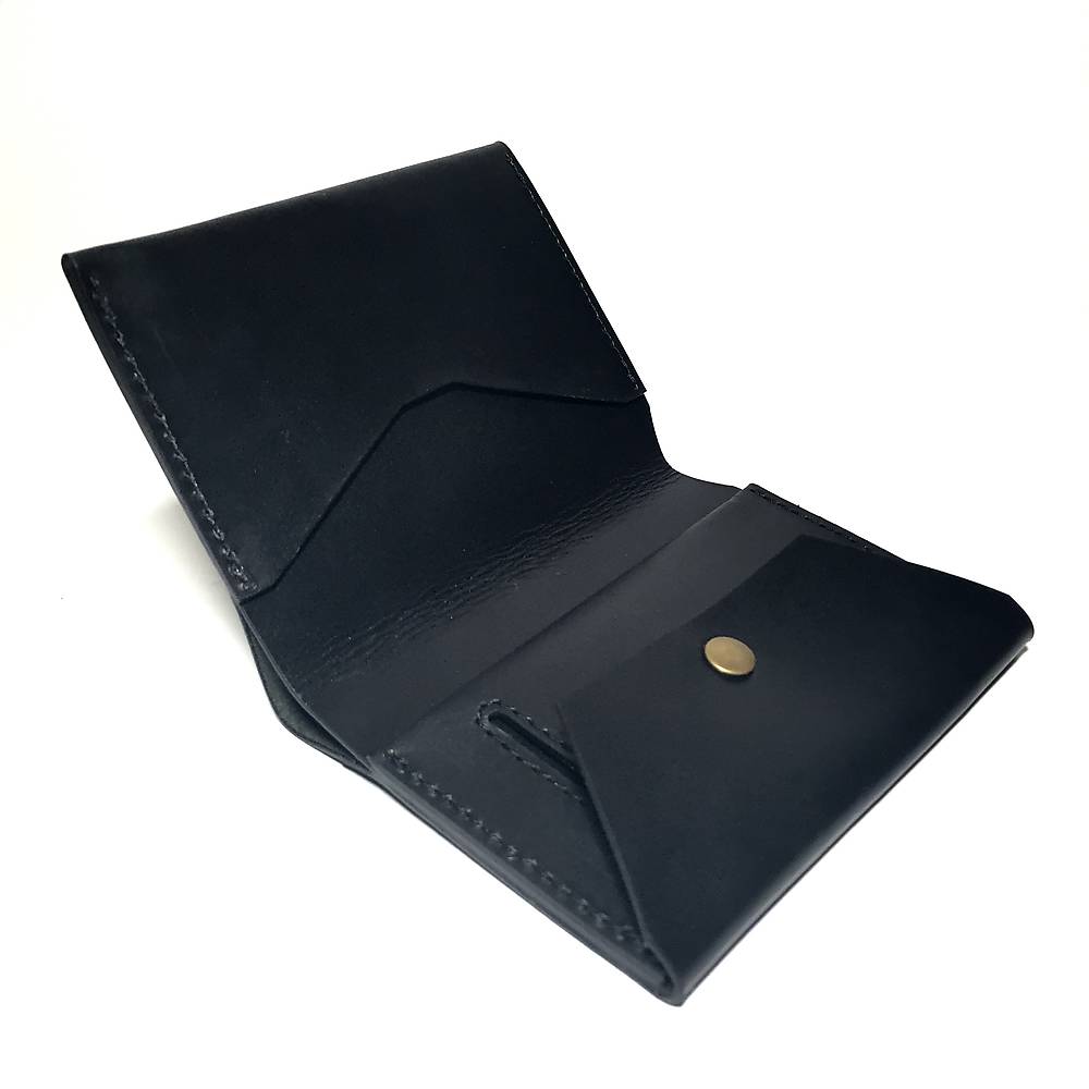 Pánska kožená peňaženka SLIM (čierna)