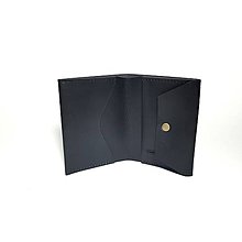 Pánske tašky - Pánska kožená peňaženka SLIM (čierna) - 6664223_