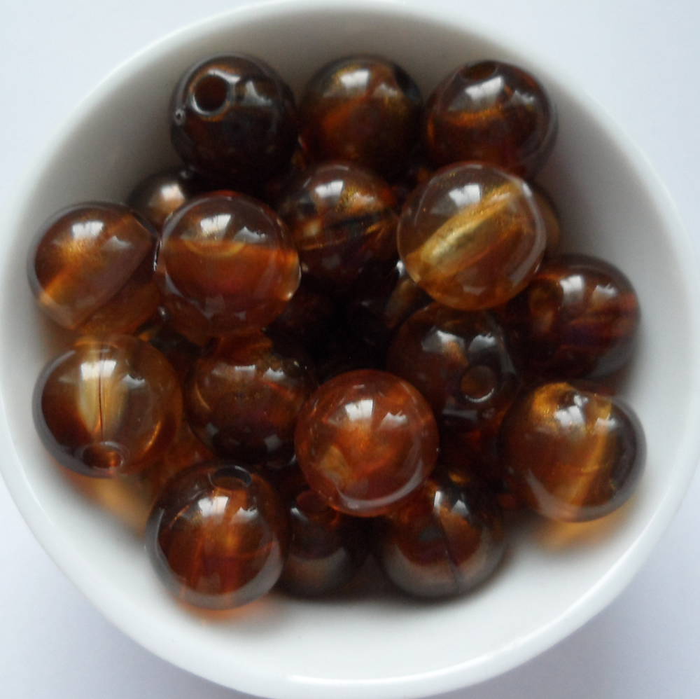 SUNNY plast 10mm (hnedá-10ks)