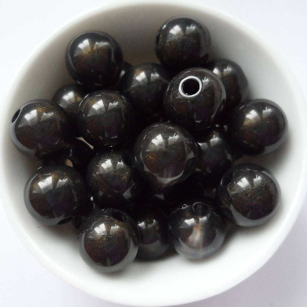 SUNNY plast 10mm (čierna-10ks)