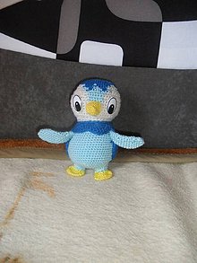 Hračky - Háčkovaný tučniačik - 6672528_