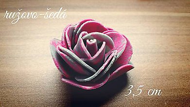 Papiernictvo - Penové ružičky v 4 farbách - 6681976_