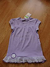 Detské oblečenie - Letné šatočky fialka - 6684580_