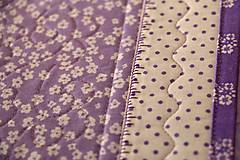 Úžitkový textil - Obrus - štóla fialová - 6692451_