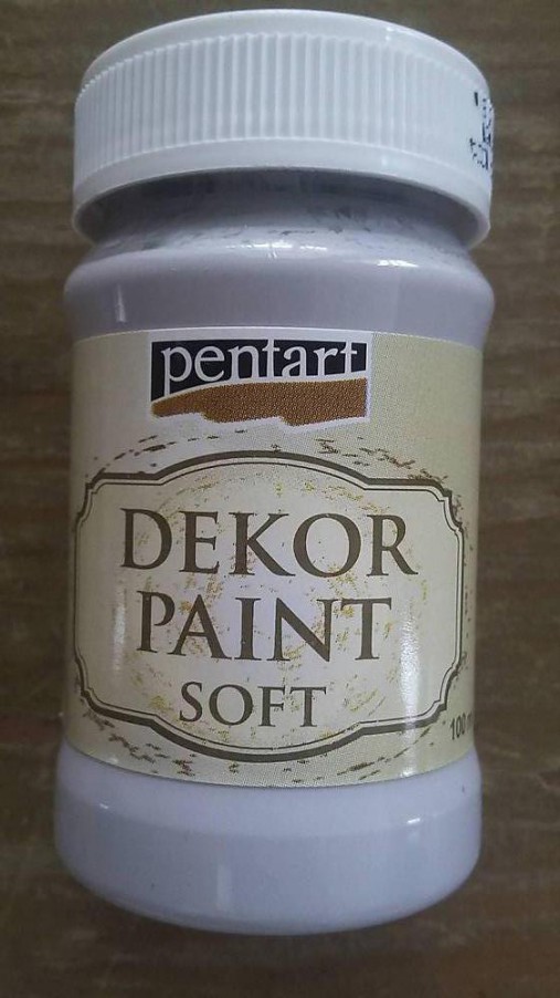  - Decor Paint Soft 100ml- holubia sivá - 6689162_