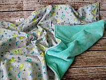 Detský textil - Detská deka so zvieratkami - ihneď k odberu - 6693476_