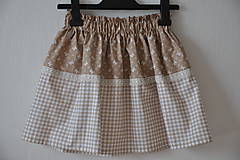 Detské oblečenie - Detská suknička - zero waste 5 - 6696280_