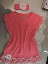 Detské oblečenie - Ružové šatočky - 6701349_