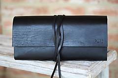 Kabelky - Listová kabelka MINI BLACK - 6700117_