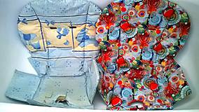 Úžitkový textil - Podložka do jedálenskej stoličky presne podľa originálu - 6703585_