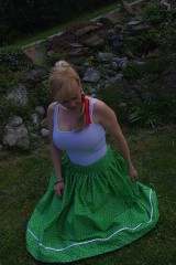 Sukne - zelená sukňa - 6702722_