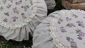 Úžitkový textil - Romantické vankúšiky - 6719572_