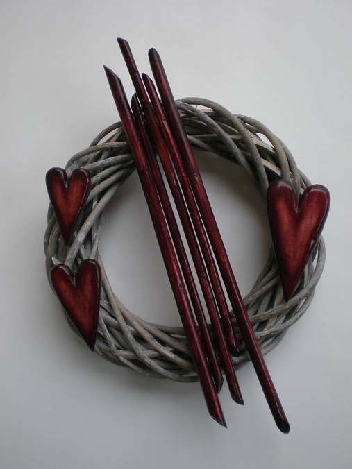 Dekorácie - Šedý venček - 6726369_