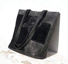 Kabelky - Originál kabelka černá/antracitová SLEVA 50% - 6740241_