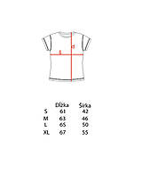 Topy, tričká, tielka - Dámske tričko - Odkaz vždy čerstvý - alebo tabuľa na tričku - 6749690_