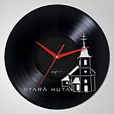 Hodiny - Stará Huta - vinyl clocks - 6757332_