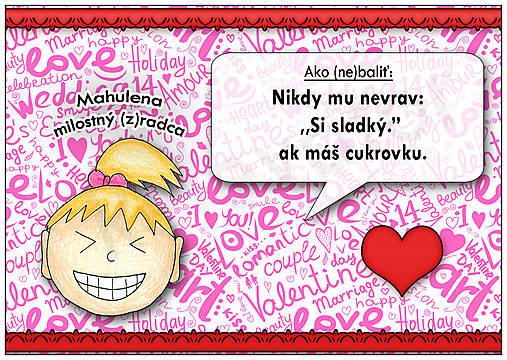 Ako (ne)baliť...Linajková podložka do zošita (Si sladký/sladká) (8)