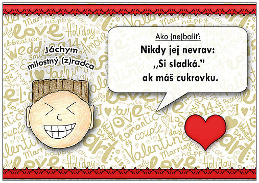 Ako (ne)baliť...Linajková podložka do zošita (Si sladký/sladká) (7)