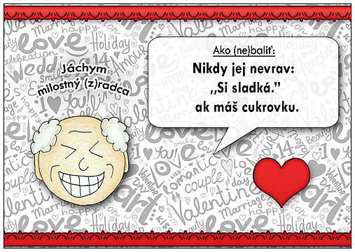 Ako (ne)baliť...Linajková podložka do zošita (Si sladký/sladká) (13)