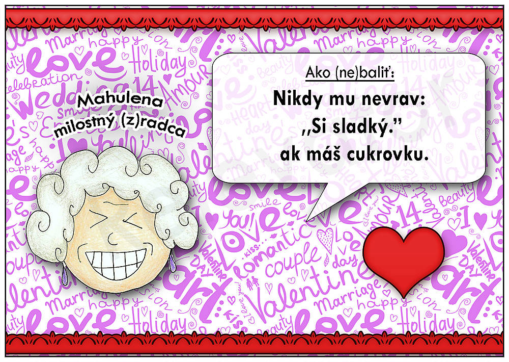 Ako (ne)baliť...Linajková podložka do zošita (Si sladký/sladká) (2)