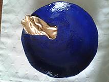Nádoby - tanier v kráľovskej modrej - 6771684_