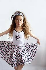Detské oblečenie - Letné šaty TRIANGLE PINK - 6772487_
