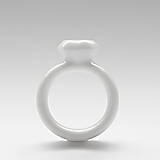 Prstene - Presteň bílí Diamant / RING RING Diamond White - 6772833_