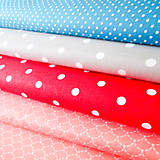 Textil - sivé bodky; 100 % bavlna, šírka 160 cm, cena za 0,5 m - 6782532_