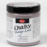 Farby-laky - Chalk paint, kriedová farba Fialová tmavá - 6791997_