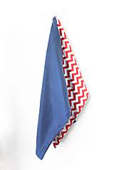 Detský textil - _BUVI... CiK CaK Červená & Modrá... deka pre najmenších ♥ - 6795798_