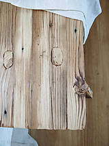 Nábytok - lavica zo starého dreva  / príručný stolík - 6793950_