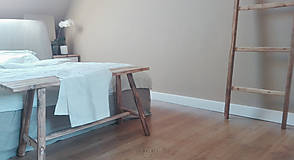 Nábytok - lavica zo starého dreva  / príručný stolík - 6793951_