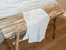 Nábytok - lavica zo starého dreva  / príručný stolík - 6793997_